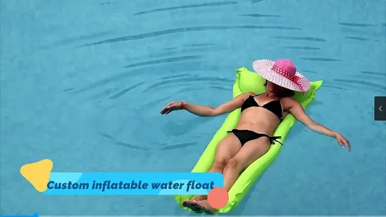 Wholesale Pool Floats Summer Boat Floating Tray for Pool PVC Swimming Float