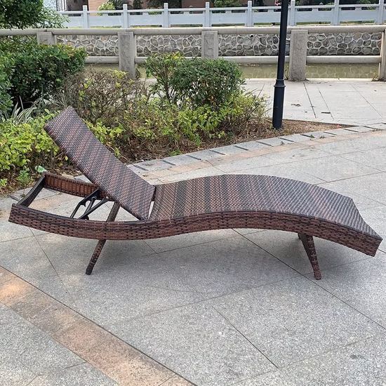 La chaise longue gonflable imperméable protège vos moments de plaisir