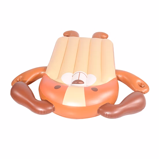 Commerce de gros flotteurs de piscine bateau d'été plateau flottant pour piscine flotteur de natation en PVC