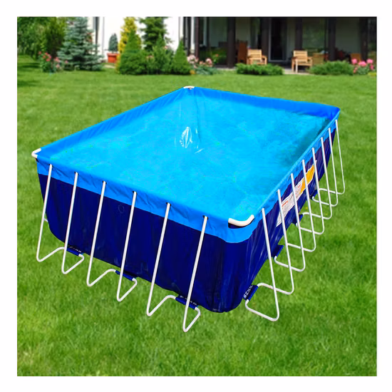 Piscine hors sol extérieure gonflable en PVC, grande piscine hors sol pour jardin
