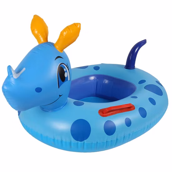 Nouveau Anneau de bain gonflable Animal drôle en PVC pour enfants